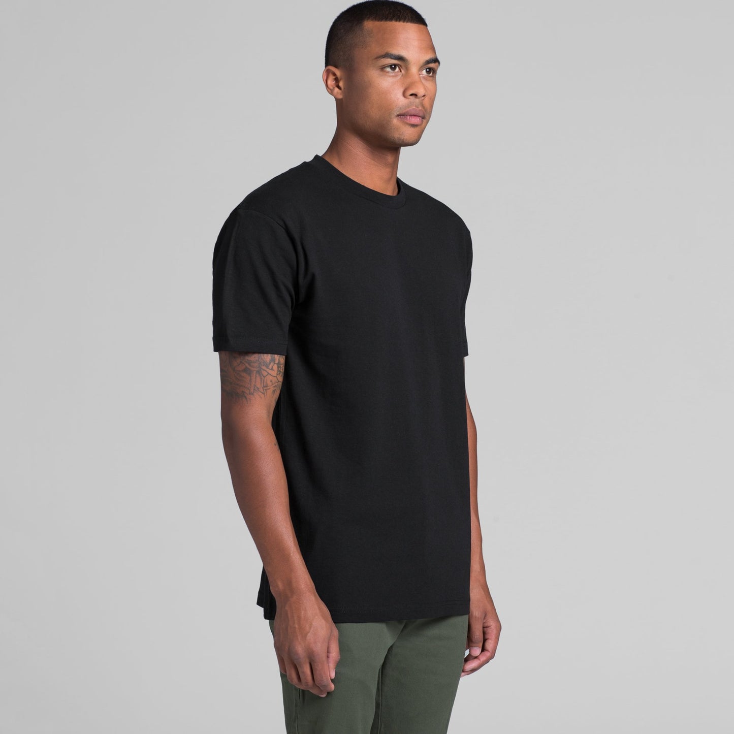 Mens Block Tee T-Shirts AS Colour